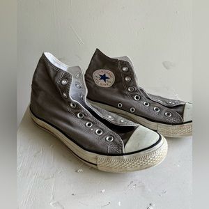 Converse canvas hi tops